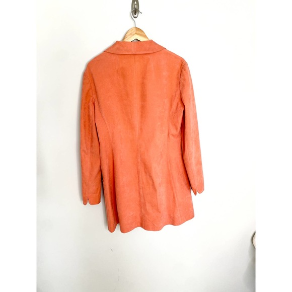 Vintage Vera Maxwell Ultra Suede Jacket Blazer Covered Buttons Washable Suede - Picture 2 of 9